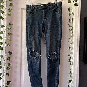 Free People Women's High-Rise Busted Skinny
